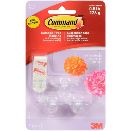 3M Command Ceiling Hook 17803-ES